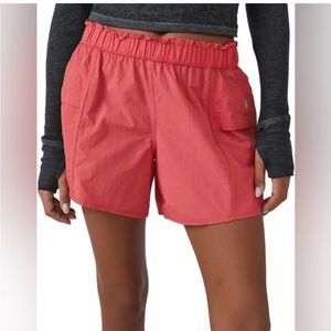Free People, FP Movement In The Wild Shorts pink athleisure Gorpcore sporty- M